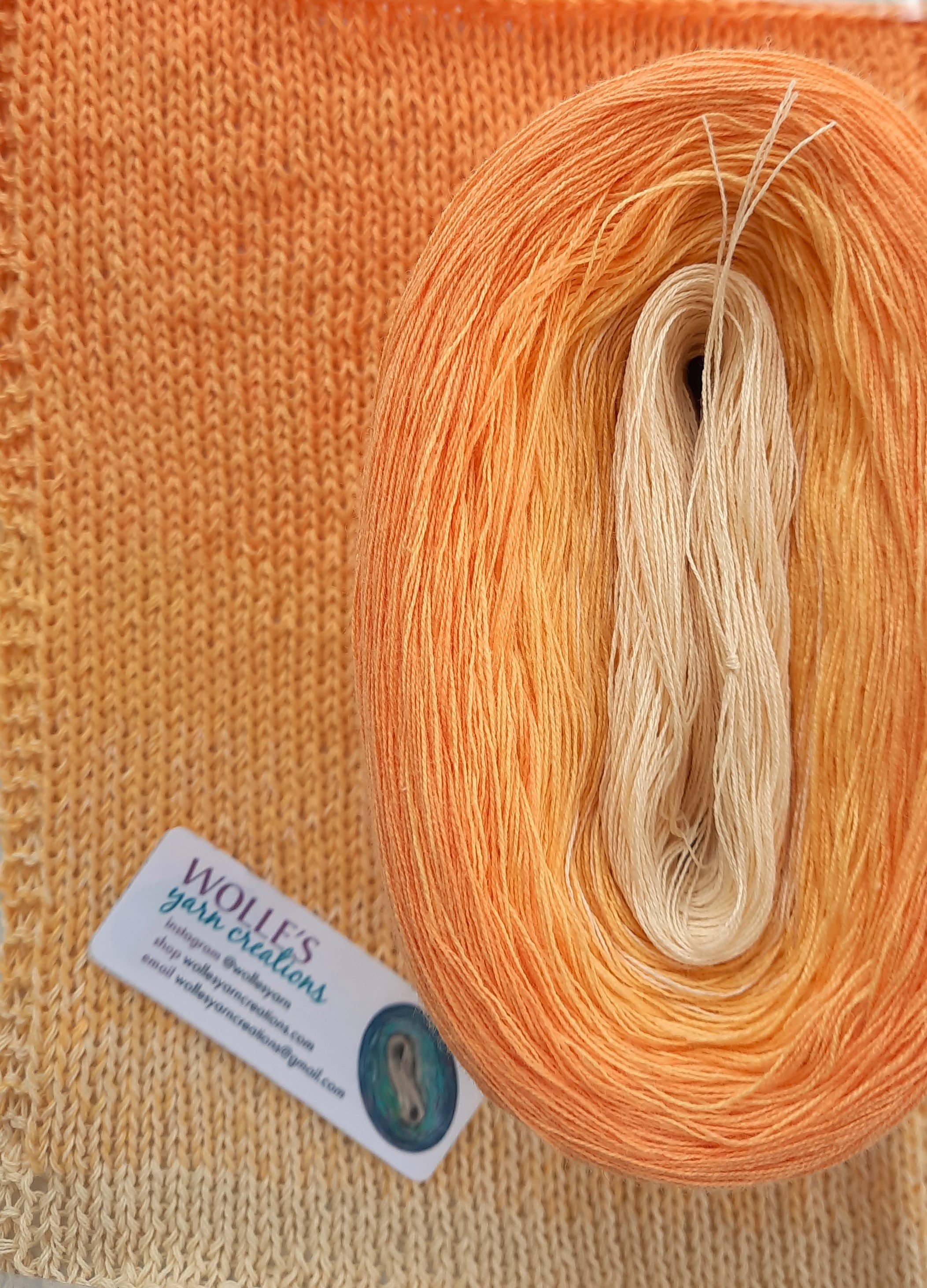 SUNSHINE, gradient yarn for knitting and crochet — Wolle's Yarn